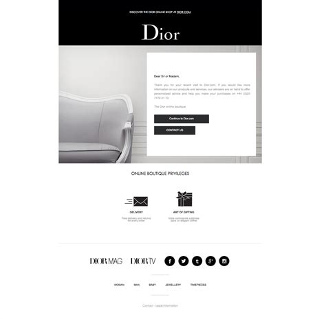 how to shop dior online